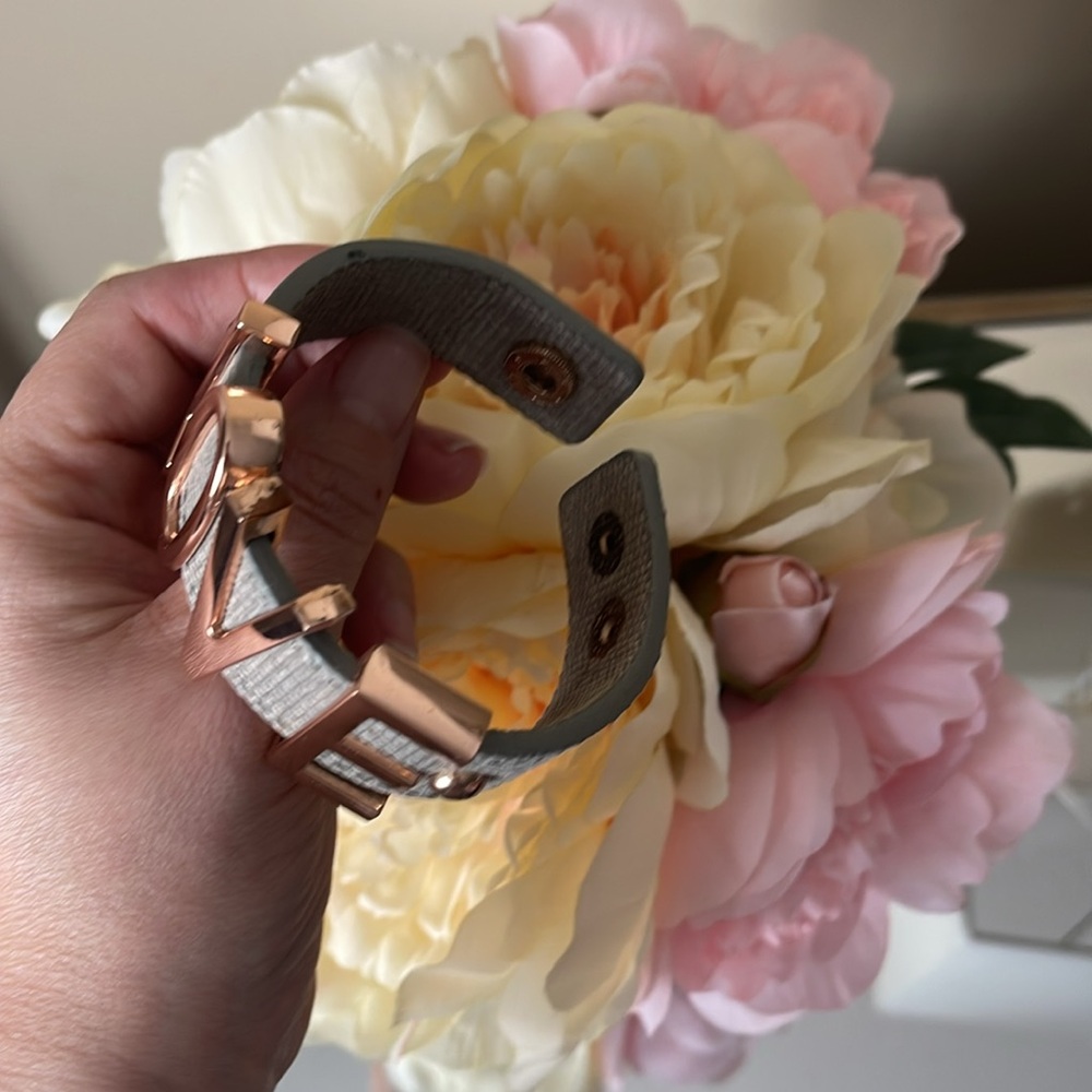 BCBGeneration Rose Gold LOVE Bracelet - Picture 2 of 8